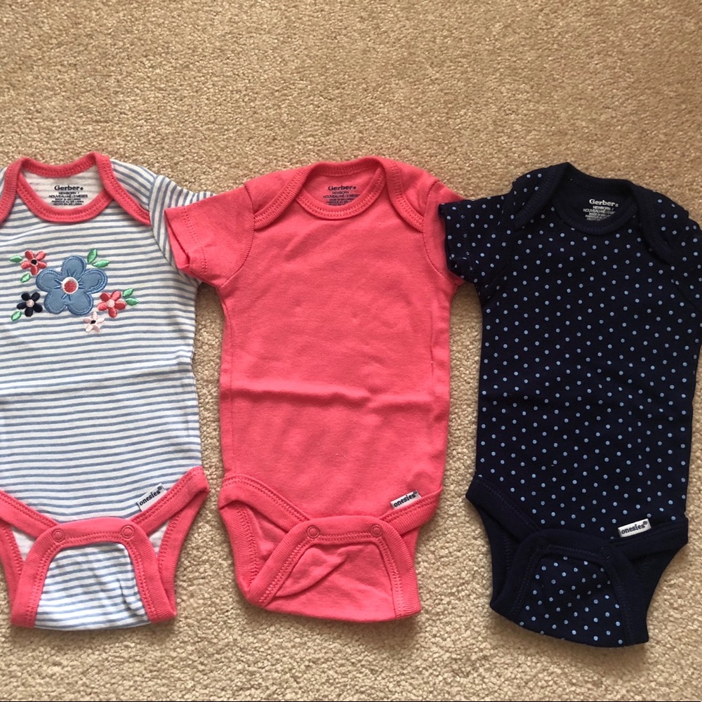 Gerber baby bodysuits